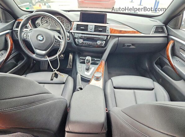WBA4J1C56JBM09960 2018 BMW 4 SERIES Gray Dashboard view