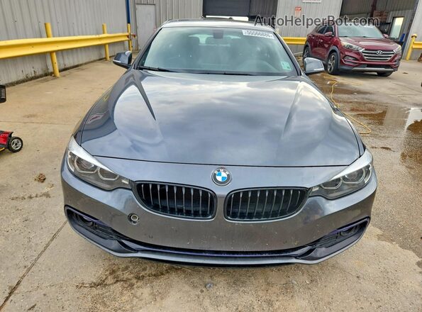 WBA4J1C56JBM09960 2018 BMW 4 SERIES Gray Front view