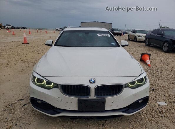WBA4J1C5XKBM15410 2019 BMW 4 SERIES White Vista frontal