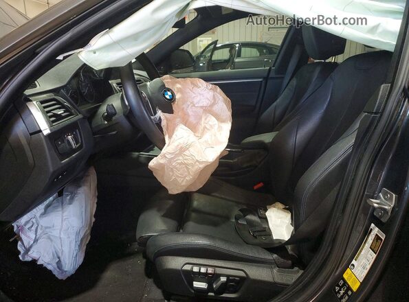 WBA4J3C50JBG95111 2018 BMW 4 SERIES Gray Widok wnętrza z przodu