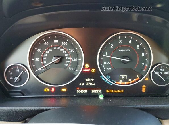WBA4J3C50KBL10516 2019 BMW 4 SERIES Черный Вид щитка приборов