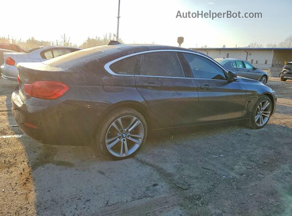 WBA4J3C50KBL10516 2019 BMW 4 SERIES Черный Задняя правая четверть