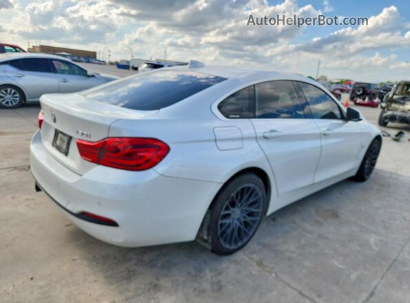 WBA4J3C55KBL06557 2019 BMW 4 SERIES Белый Задняя правая четверть