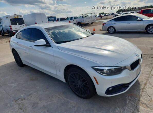 WBA4J3C55KBL06557 2019 BMW 4 SERIES Белый Передняя правая четверть