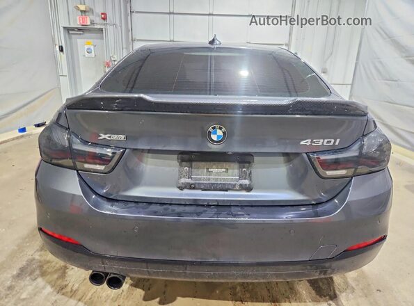 WBA4J3C57KBL10528 2019 BMW 4 SERIES Gray უკანა ხედი