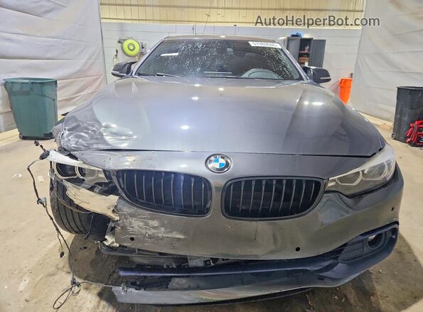 WBA4J3C57KBL10528 2019 BMW 4 SERIES Gray წინა ხედი