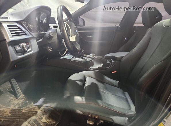 WBA4J3C57KBL10528 2019 BMW 4 SERIES Gray წინა სალონის ხედი