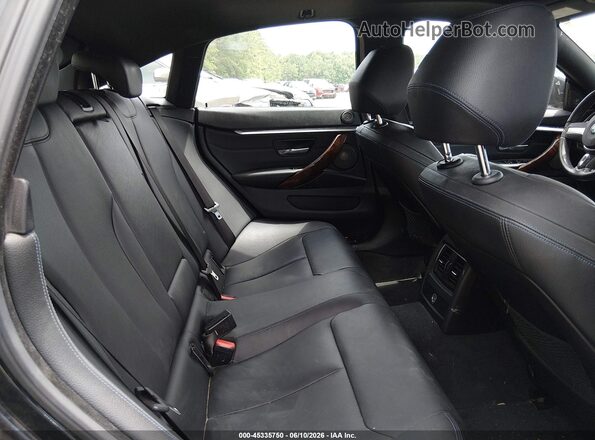 WBA4J3C58KBL05855 2019 BMW 4 SERIES Blue VIN კოდის სტიკერის ხედი