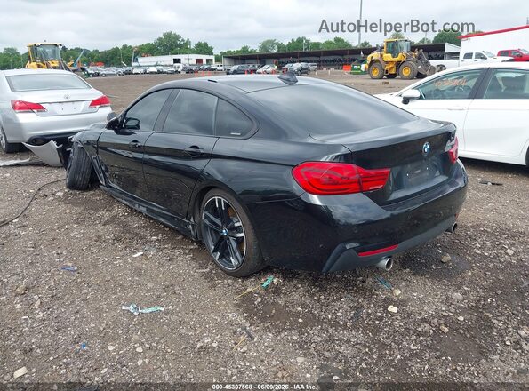 WBA4J5C52JBF07734 2018 BMW 4 SERIES Black Tył lewy