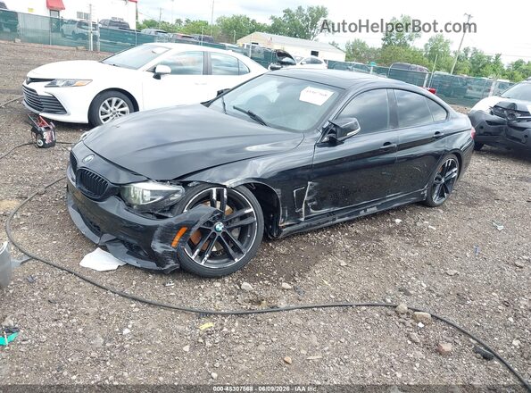 WBA4J5C52JBF07734 2018 BMW 4 SERIES Black Przód lewy