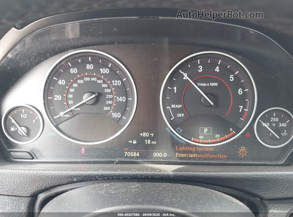 WBA4J5C52JBF07734 2018 BMW 4 SERIES Black Widok tylnych siedzeń