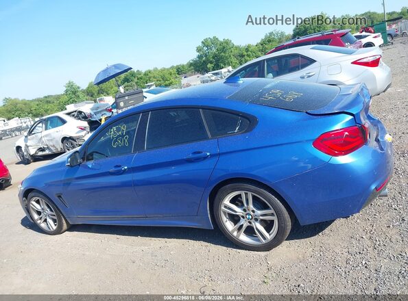 WBA4J5C53KBM65976 2019 BMW 4 SERIES Blue Vista interior de 360 grados