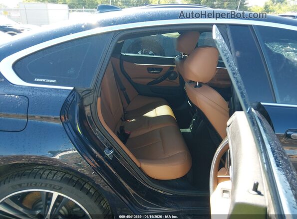 WBA4J7C52KBM75975 2019 BMW 4 SERIES Blue Widok naklejki z numerem VIN