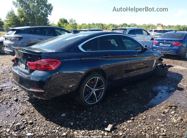 WBA4J7C52KBM75975 2019 BMW 4 SERIES Blue Tył prawy