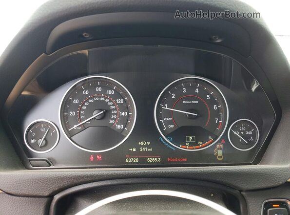 WBA4J7C55KBM75906 2019 BMW OTHER Gray Вид щитка приладів