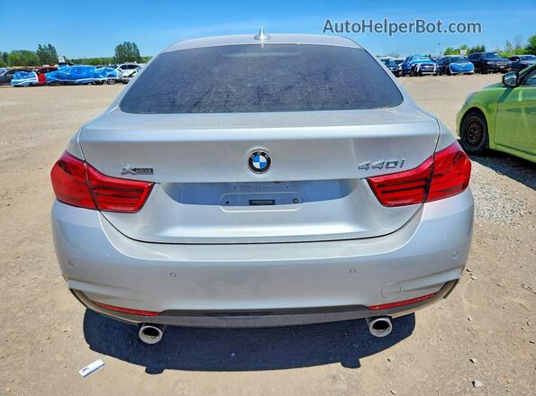 WBA4J7C58JBH14365 2018 BMW 4 SERIES Silver Հետևի տեսք