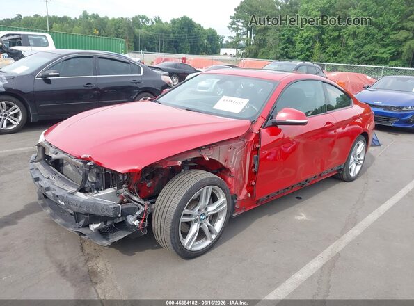 WBA4P3C39HK528766 2017 BMW 4 SERIES Red Front left
