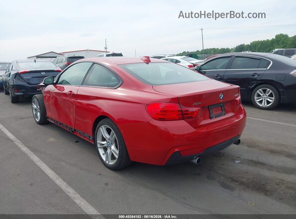 WBA4P3C39HK528766 2017 BMW 4 SERIES Red Rear left