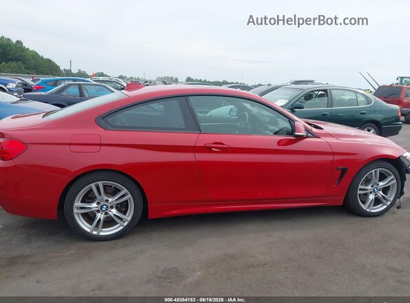 WBA4P3C39HK528766 2017 BMW 4 SERIES Red Rear interior view