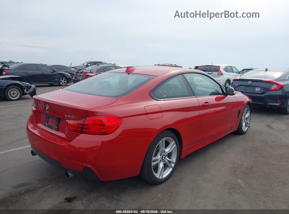 WBA4P3C39HK528766 2017 BMW 4 SERIES Red Rear right