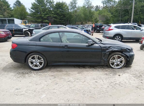 WBA4U1C51H5A16001 2017 BMW 4 SERIES Black Вид задньої частини салону