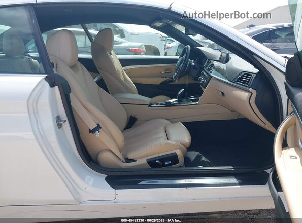 WBA4U7C33H5H20170 2017 BMW 4 SERIES White Front interior view
