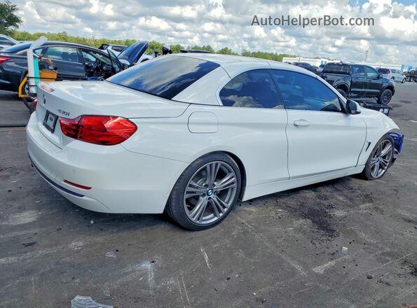 WBA4U7C38H5H20441 2017 BMW 4 SERIES White Задня права чверть