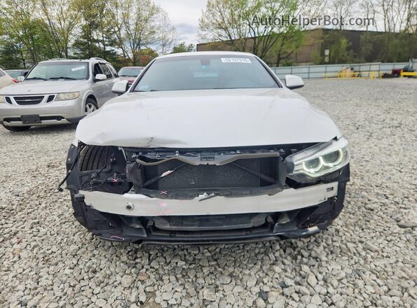 WBA4U9C37H5H64183 2017 BMW 4 SERIES White Widok z przodu