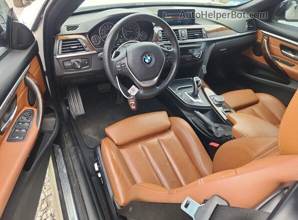 WBA4U9C37H5H64183 2017 BMW 4 SERIES White Widok deski rozdzielczej