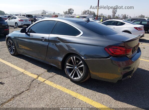 WBA4W3C05LFH25673 2020 BMW 4 SERIES Gray Trasero izquierdo