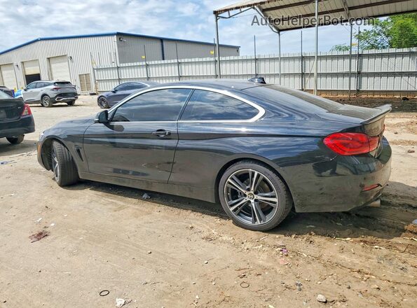 WBA4W3C50KAF91680 2019 BMW 4 SERIES Black Հետևի ձախ