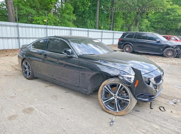 WBA4W3C50KAF91680 2019 BMW 4 SERIES Black Առջևի աջ