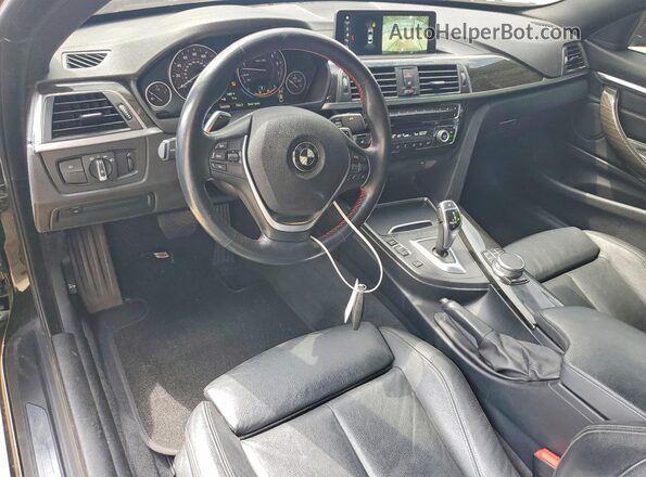 WBA4W3C50KAF91680 2019 BMW 4 SERIES Black Առջևի վահանակի տեսք