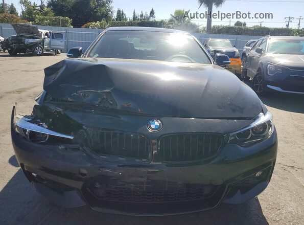WBA4W3C54KAF92640 2019 BMW 4 SERIES Black Widok z przodu
