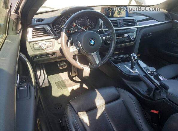 WBA4W3C54KAF92640 2019 BMW 4 SERIES Black Widok deski rozdzielczej