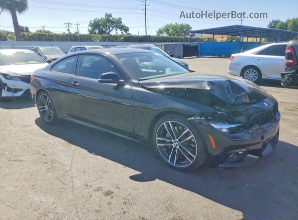 WBA4W3C54KAF92640 2019 BMW 4 SERIES Black Przód prawy