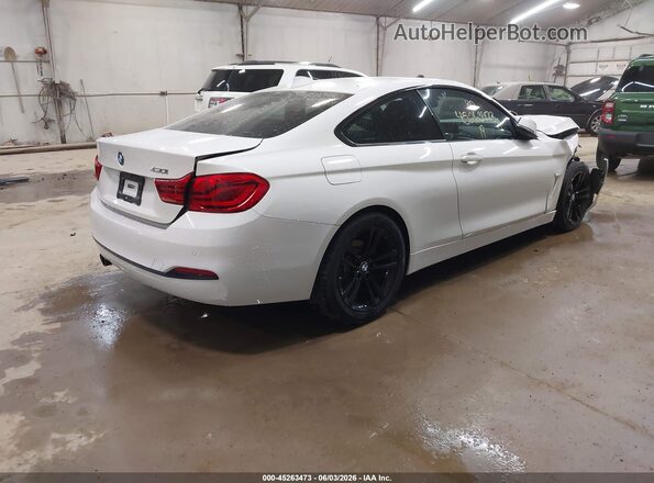 WBA4W3C54KAF93562 2019 BMW 4 SERIES White Задня права чверть