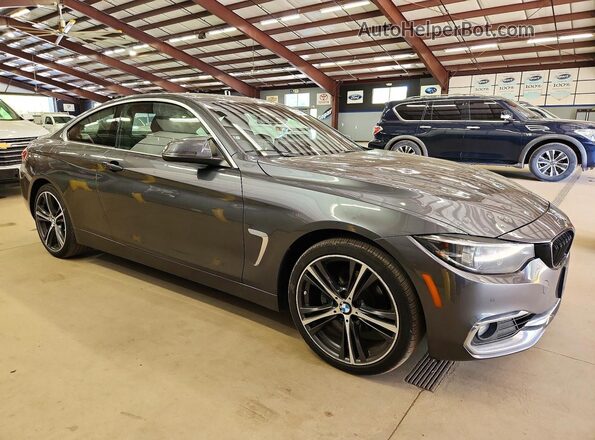 WBA4W5C50JAA49523 2018 BMW 4 SERIES Gray Przód prawy