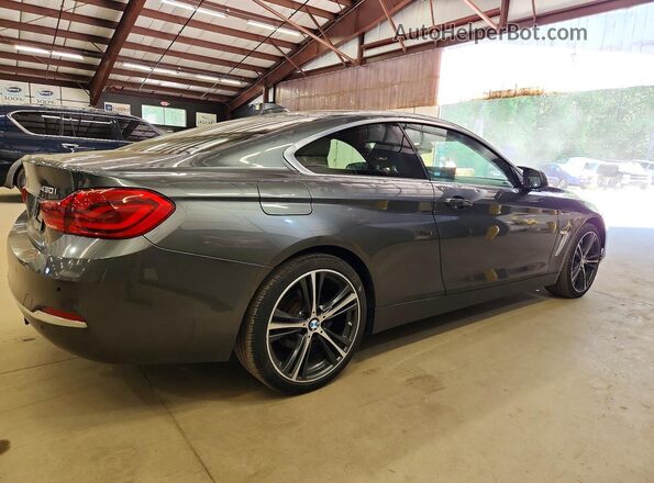 WBA4W5C50JAA49523 2018 BMW 4 SERIES Gray Tył prawy