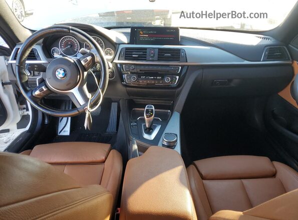 WBA4W5C52KAE49505 2019 BMW 4 SERIES White Вид панелі приладів