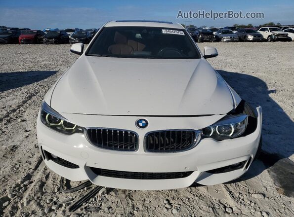 WBA4W5C52KAE49505 2019 BMW 4 SERIES White Вид спереду