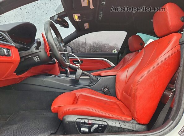 WBA4W5C5XJAA49870 2018 BMW OTHER White Widok wnętrza z przodu