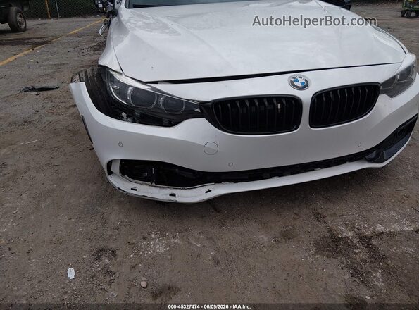 WBA4W7C02LFH61909 2020 BMW 4 SERIES White Vista frontal