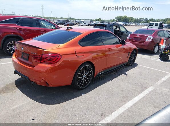 WBA4W9C54JAB95138 2018 BMW 4 SERIES Orange უკანა მარჯვენა