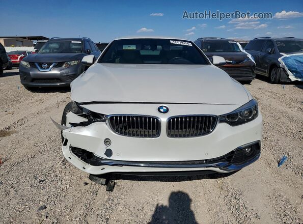 WBA4Z1C50JEE41443 2018 BMW 4 SERIES White წინა ხედი