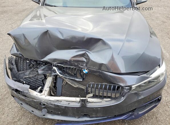 WBA4Z1C56JEC60735 2018 BMW 4 SERIES Charcoal Սալոնի հետևի տեսք