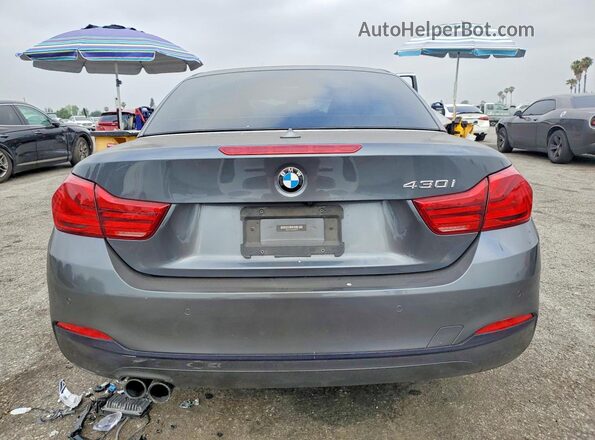WBA4Z1C56JEC60735 2018 BMW 4 SERIES Charcoal Հետևի տեսք