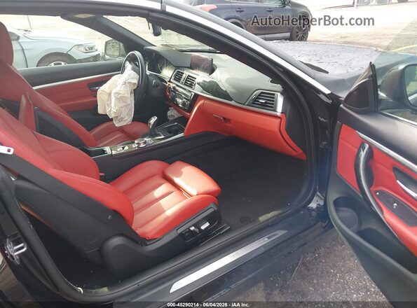 WBA4Z1C5XJEC60897 2018 BMW 4 SERIES Black Widok wnętrza z przodu
