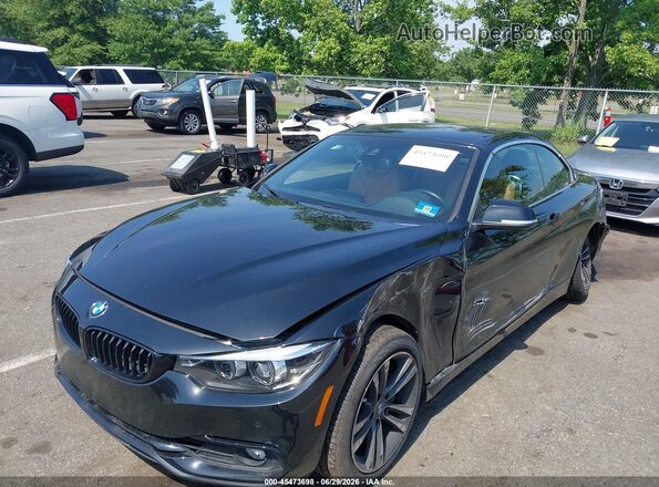 WBA4Z3C01L5S17310 2020 BMW 4 SERIES Black წინა მარცხენა ხედი სამი მეოთხედიდან
