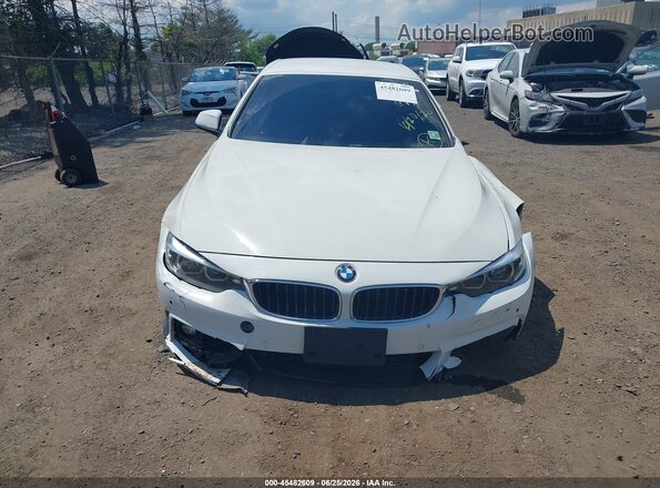 WBA4Z3C51JEC47905 2018 BMW 4 SERIES White Вид щитка приладів